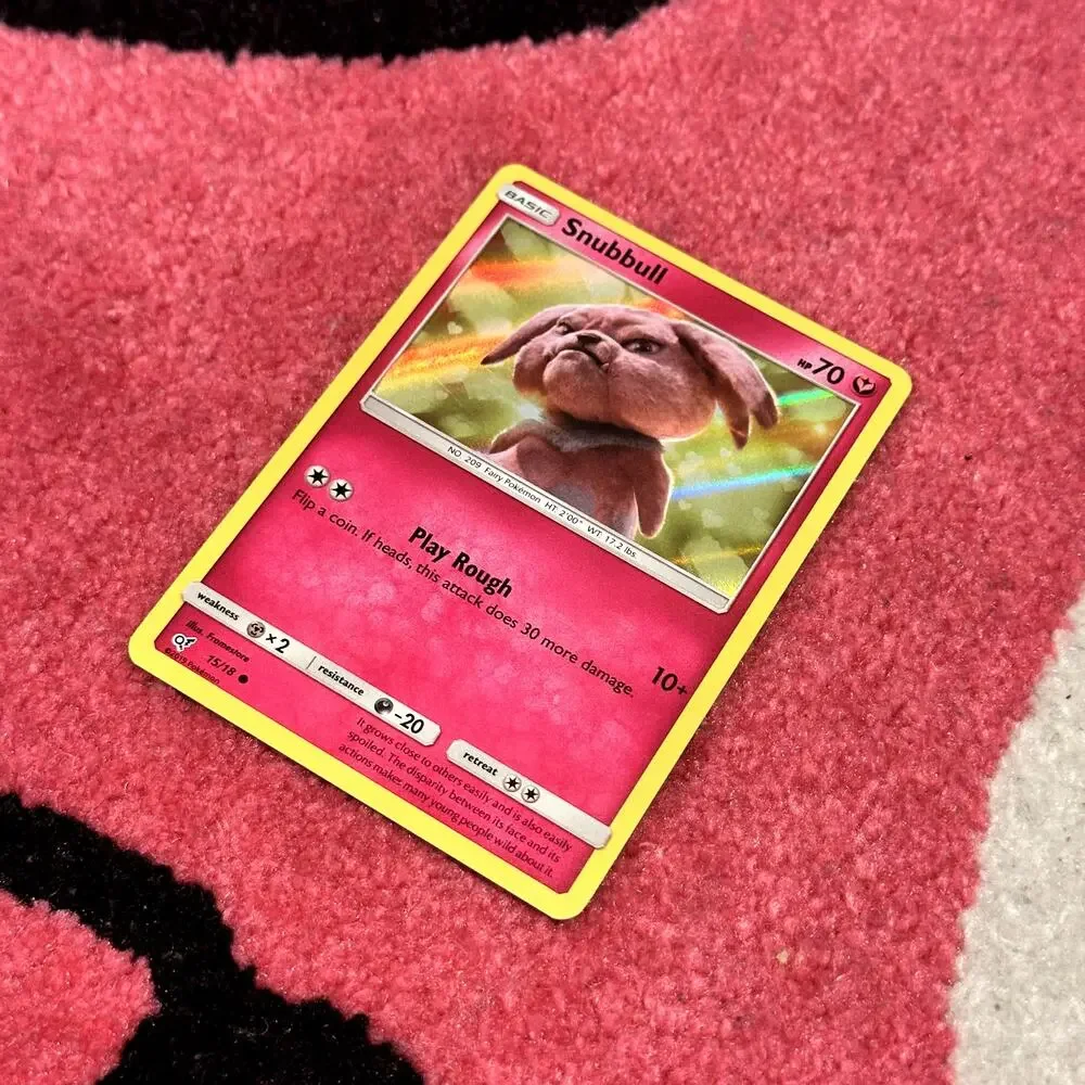 Snubbull #15 – Pokémon Detective Pikachu – Holo – As Pictured